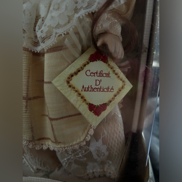 Collectors Choice Porcelain Doll (In Box never opened) - Picture 2 of 5